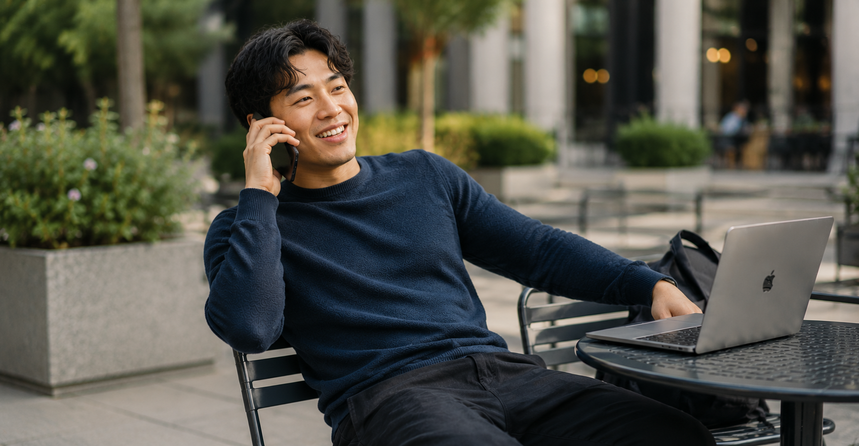 Click-to-DM ad opening an Instagram Direct thread with an automated reply